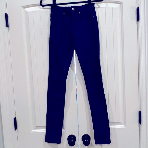 YMI Hyper-Stretch Jeggings • Navy - Picture 1 of 2